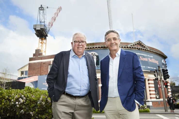 David Chandler OAM and Alex Shaw